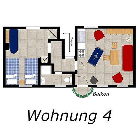 Appartementhaus Fischer Линдау Экстерьер фото